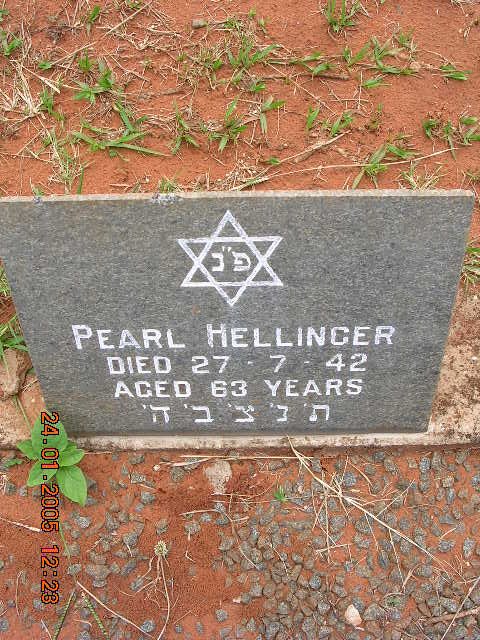 HELLINGER Pearl -1942