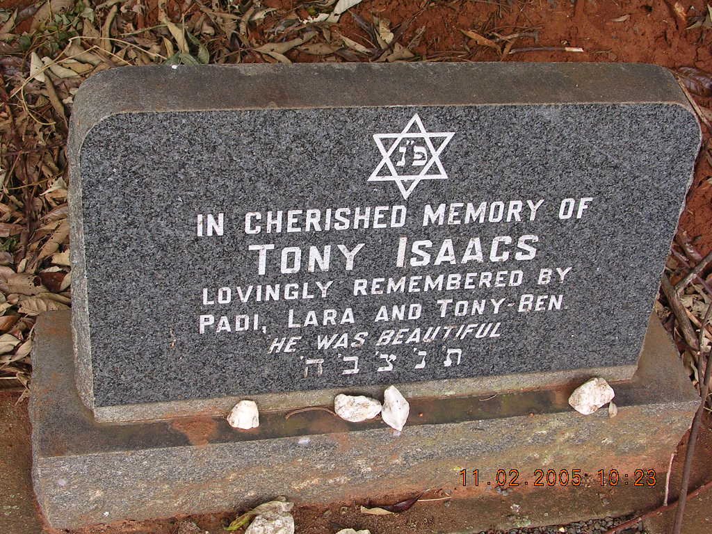 ISAACS Tony
