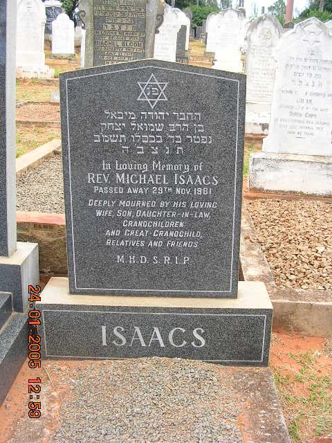 ISAACS Michael -1961