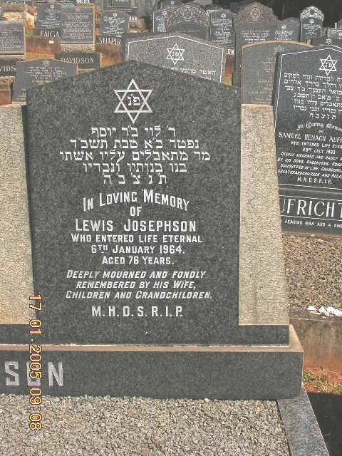 JOSEPHSON Lewis -1964