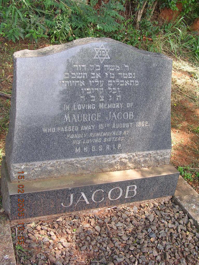 JACOB Maurice -1962