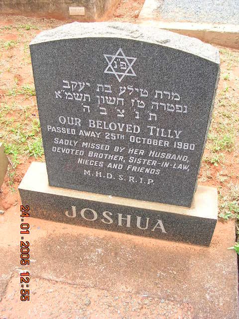JOSHUA Tilly -1980