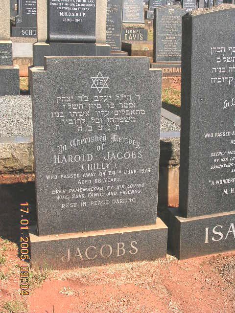 JACOBS Harold -1976