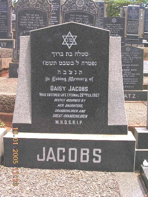 JACOBS Daisy -1987