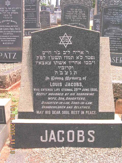 JACOBS Louis -1956