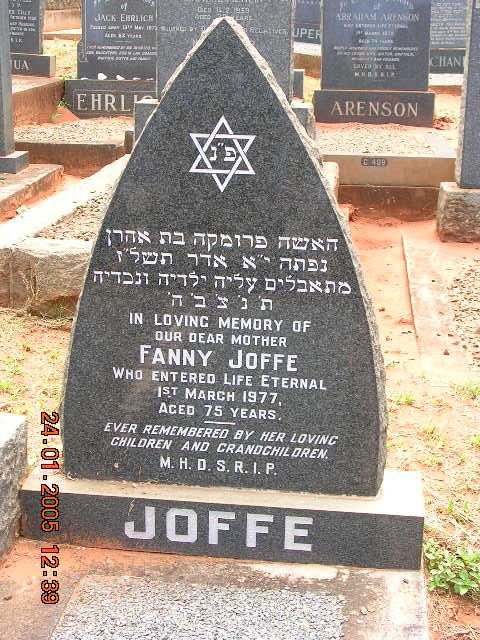 JOFFE Fanny -1977
