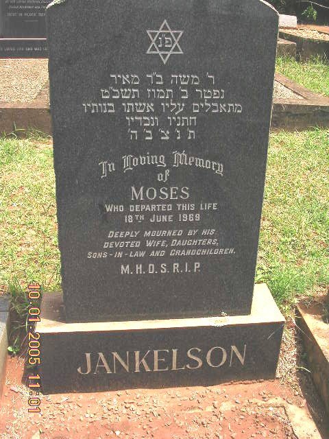 JANKELSON Moses -1969