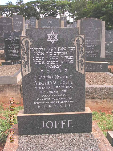 JOFFE Abraham -1963