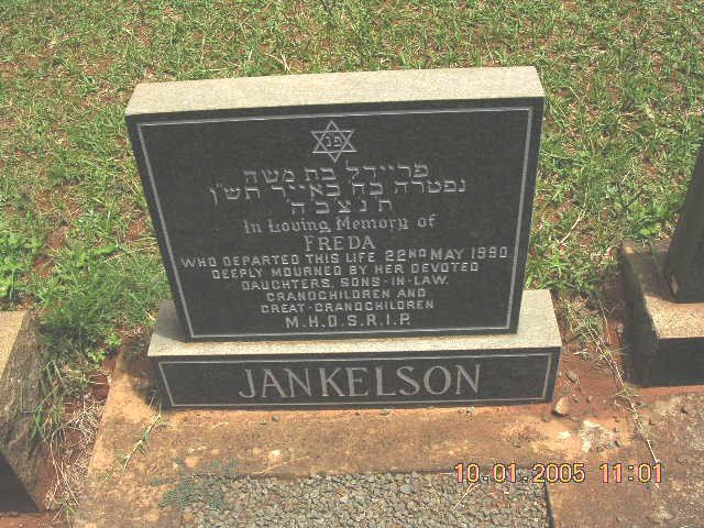 JANKELSON Freda -19?0