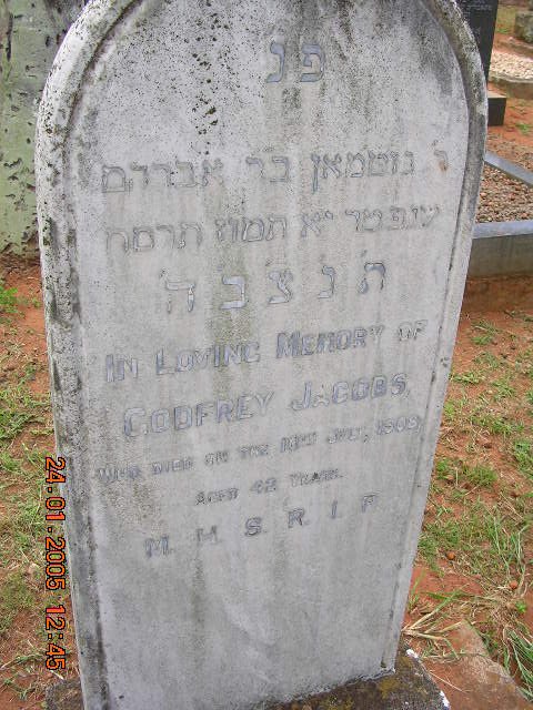 JACOBS Godfrey -1908