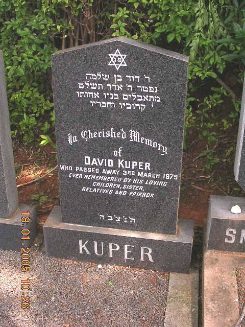 KUPER David -1979