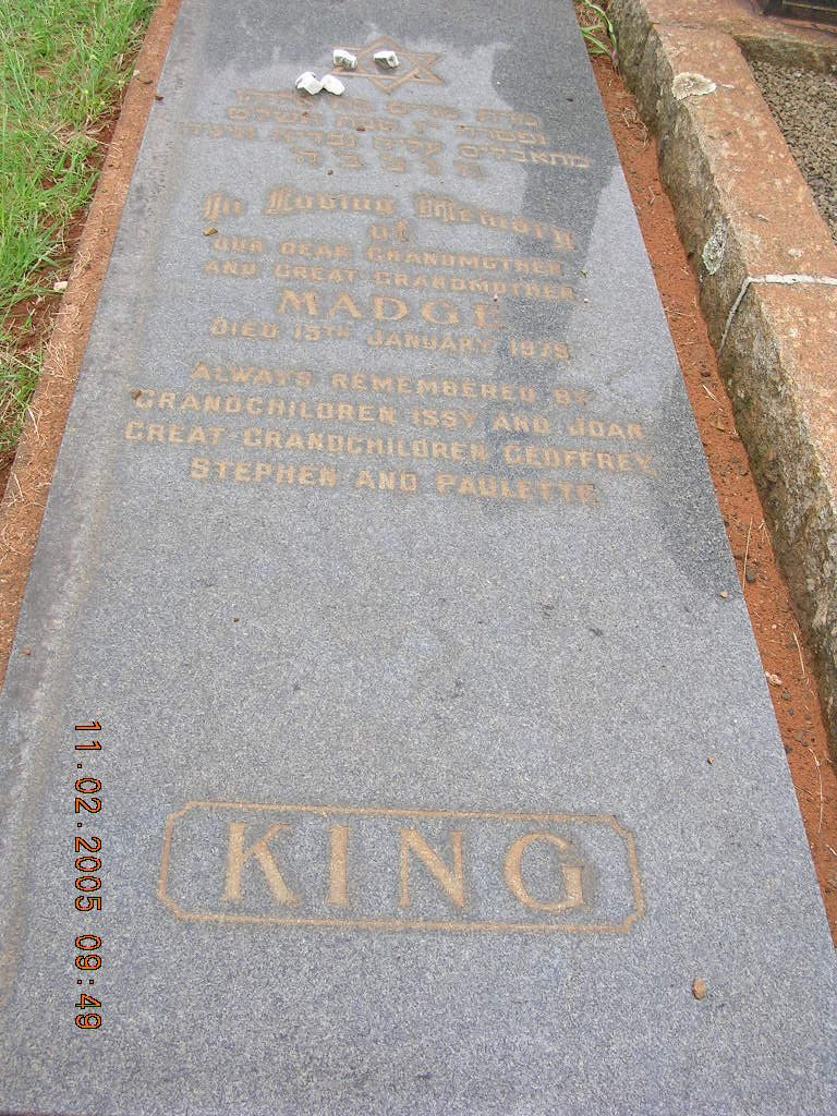 KING Madge -1979