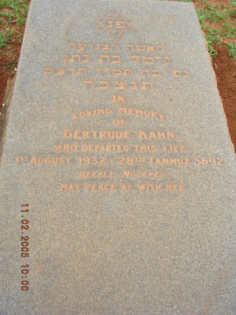 KAHN Gertrude -1932