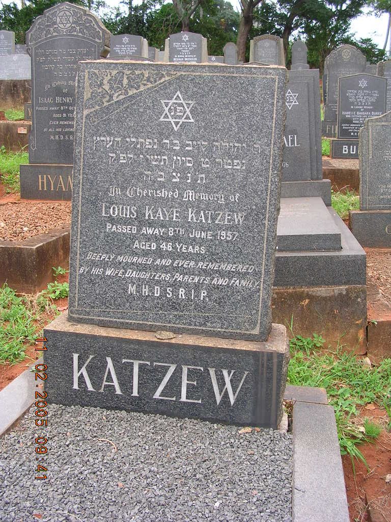 KATZEW Louis Kaye -1957