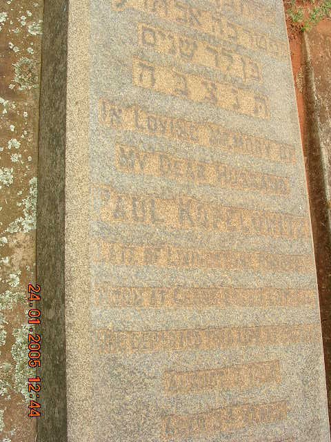 KOPELOWITZ Paul