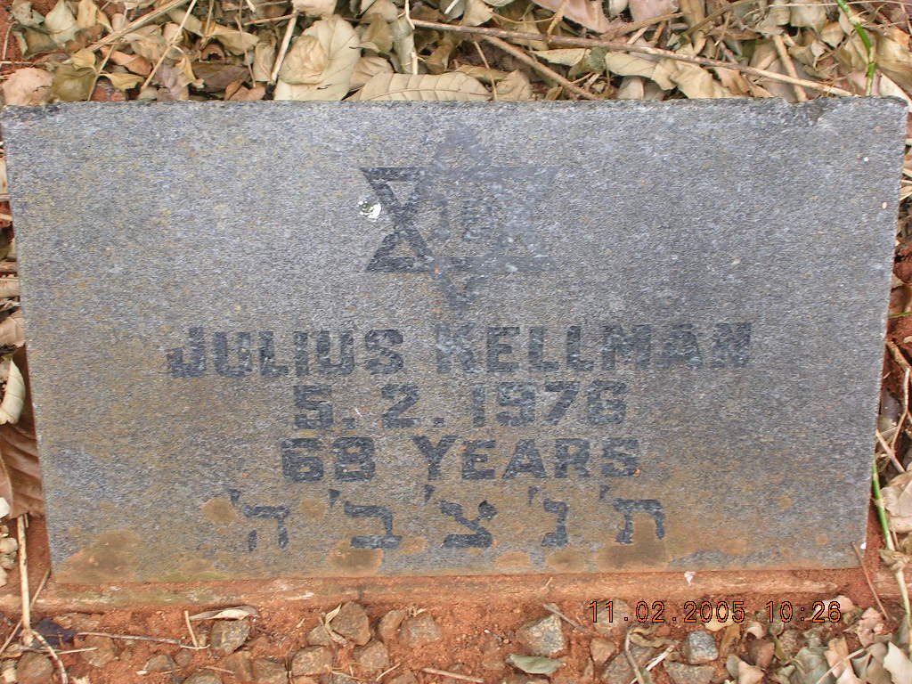 KELLMAN Julius -1976