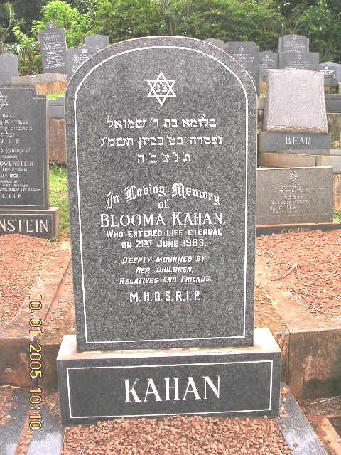 KAHAN Blooma -1983