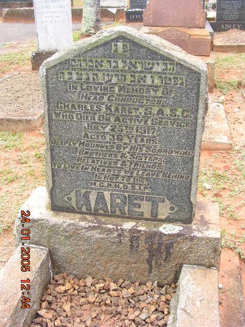 KARET Charles -1917
