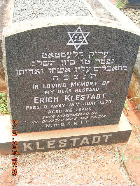 KLESTADT Erich -1973
