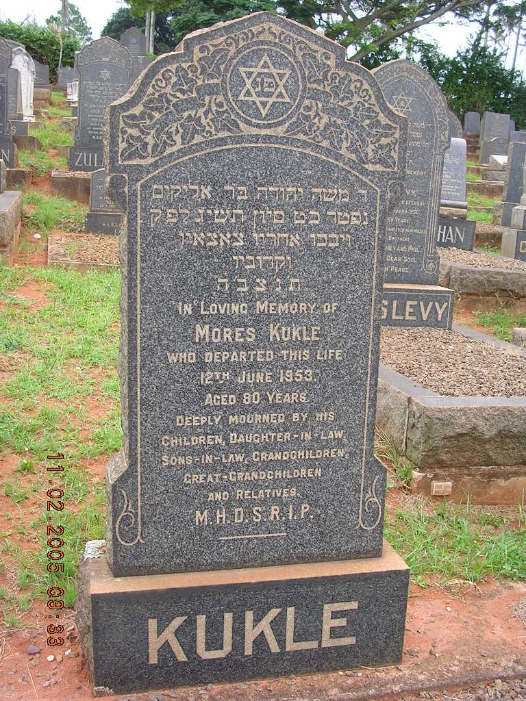 KUKLE Mores -1953