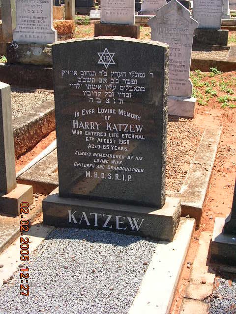KATZEW Harry -1969