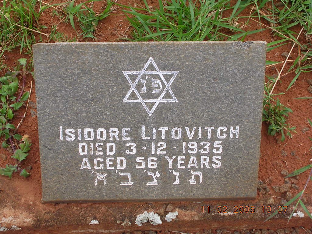 LITOVITCH Isidore -1935