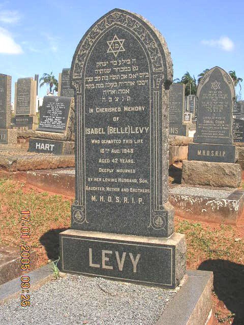 LEVY Isabel -1948