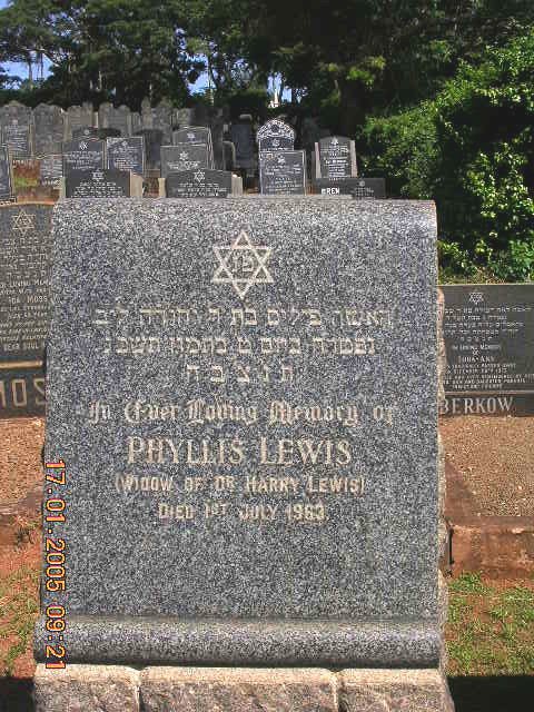 LEWIS Phyllis -1963