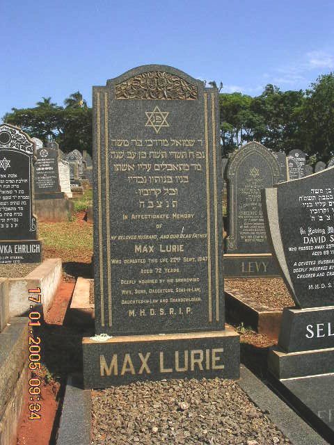 LURIE Max -1947