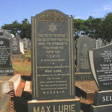 LURIE Max -1947