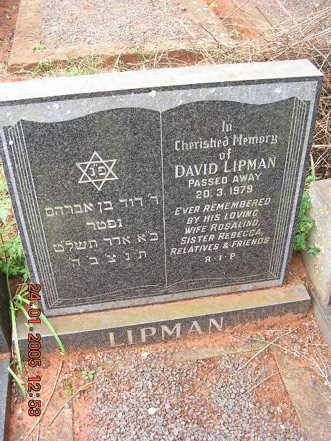 LIPMAN David -1979