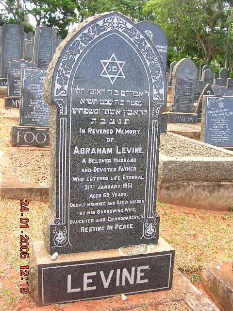LEVINE  Abraham -1951