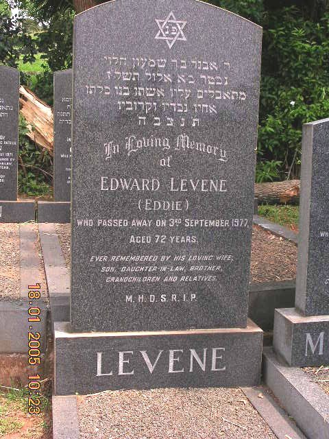 LEVENE Edward -1977