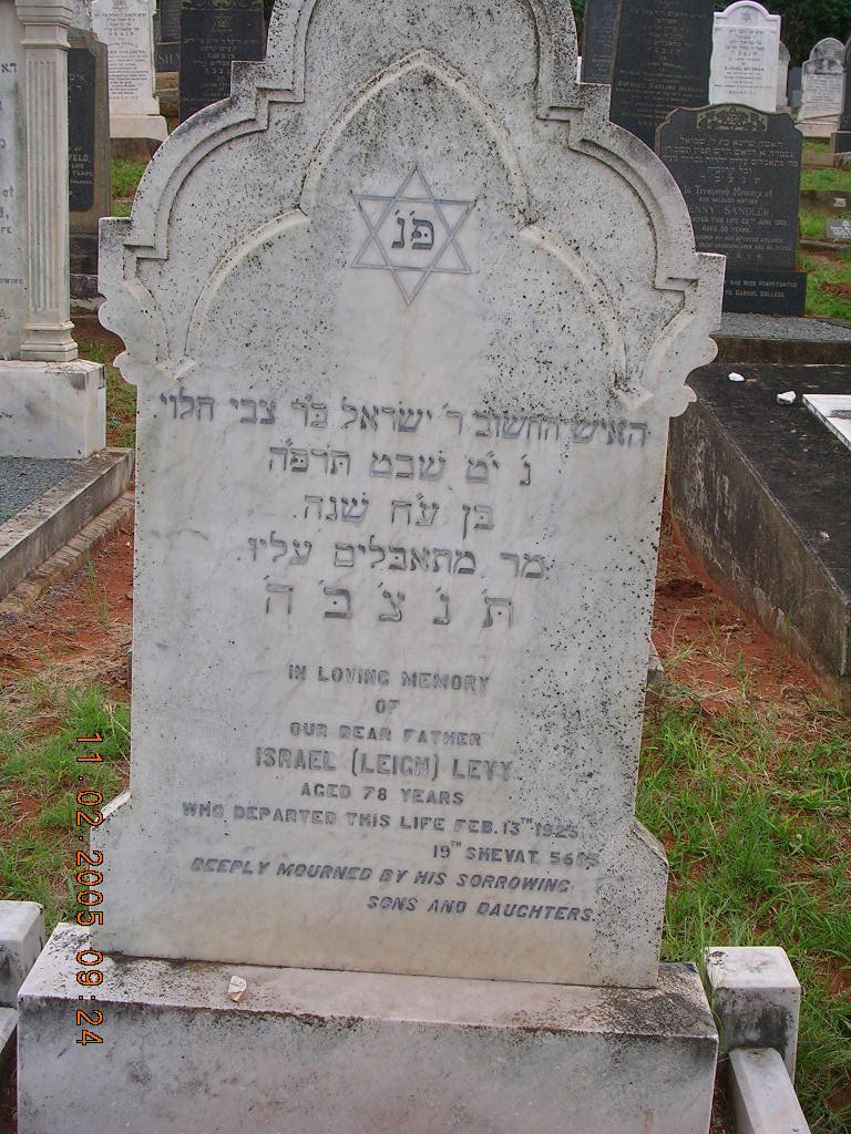 LEVY Israel -1925