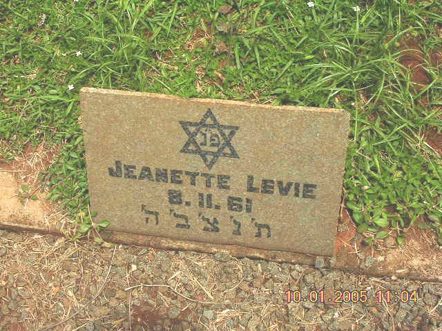 LEVIE Jeanette -1961