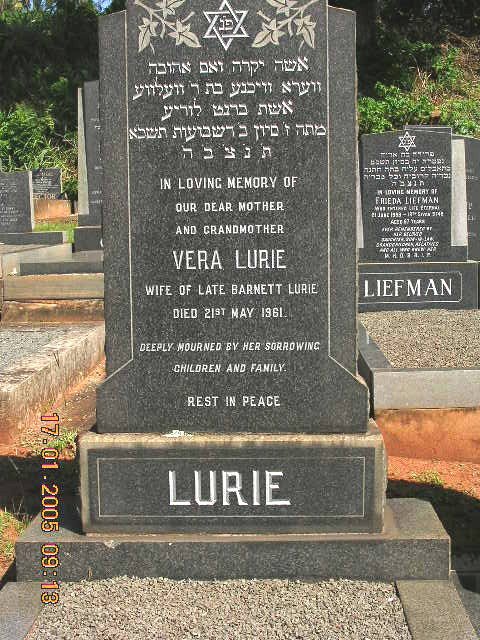 LURIE Vera -1961