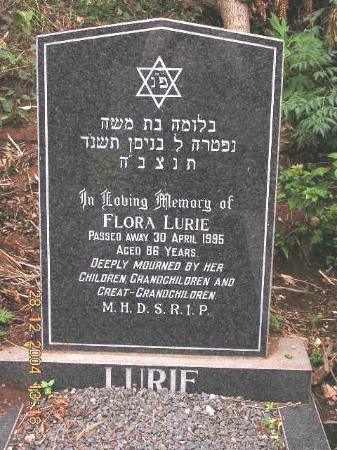LURIE Flora -1995