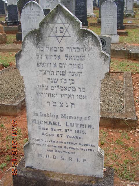 LUTRIN Michael -1915