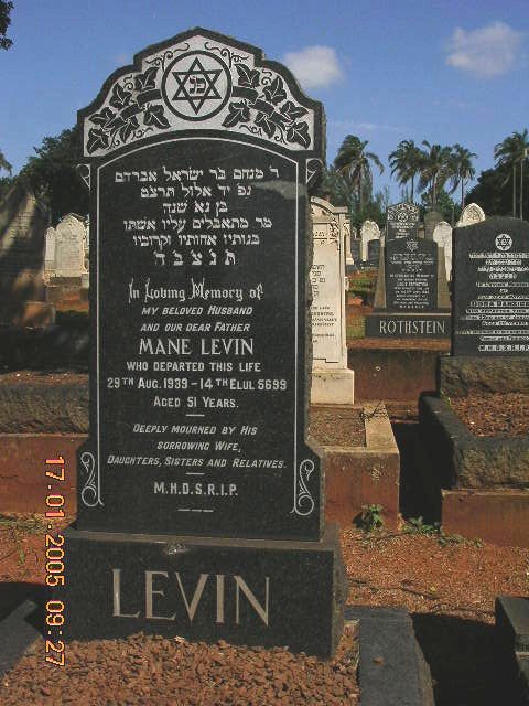 LEVIN Mane -1939