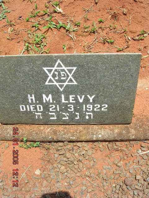 LEVY H.M. -1922