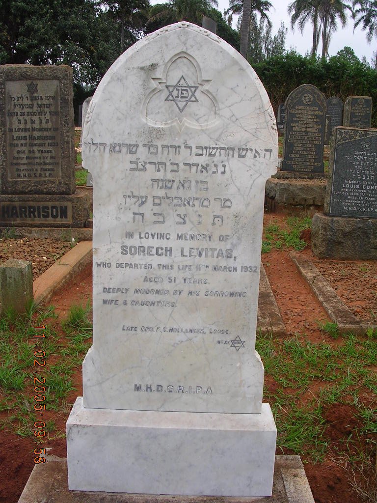 LEVITAS Sorech -1932