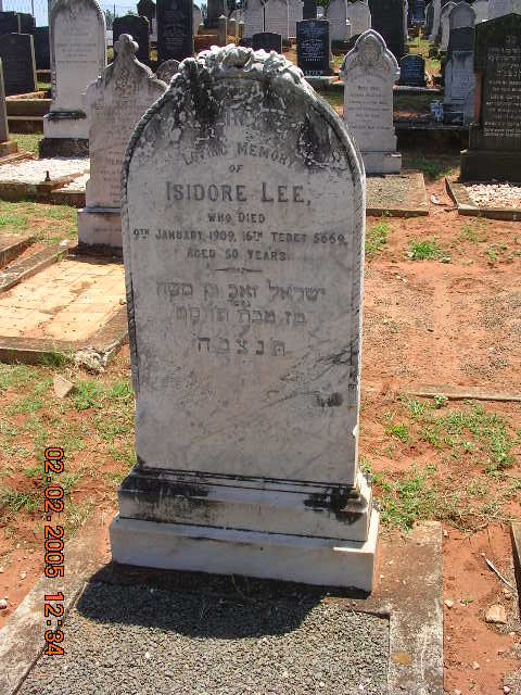 LEE Isidore -1909