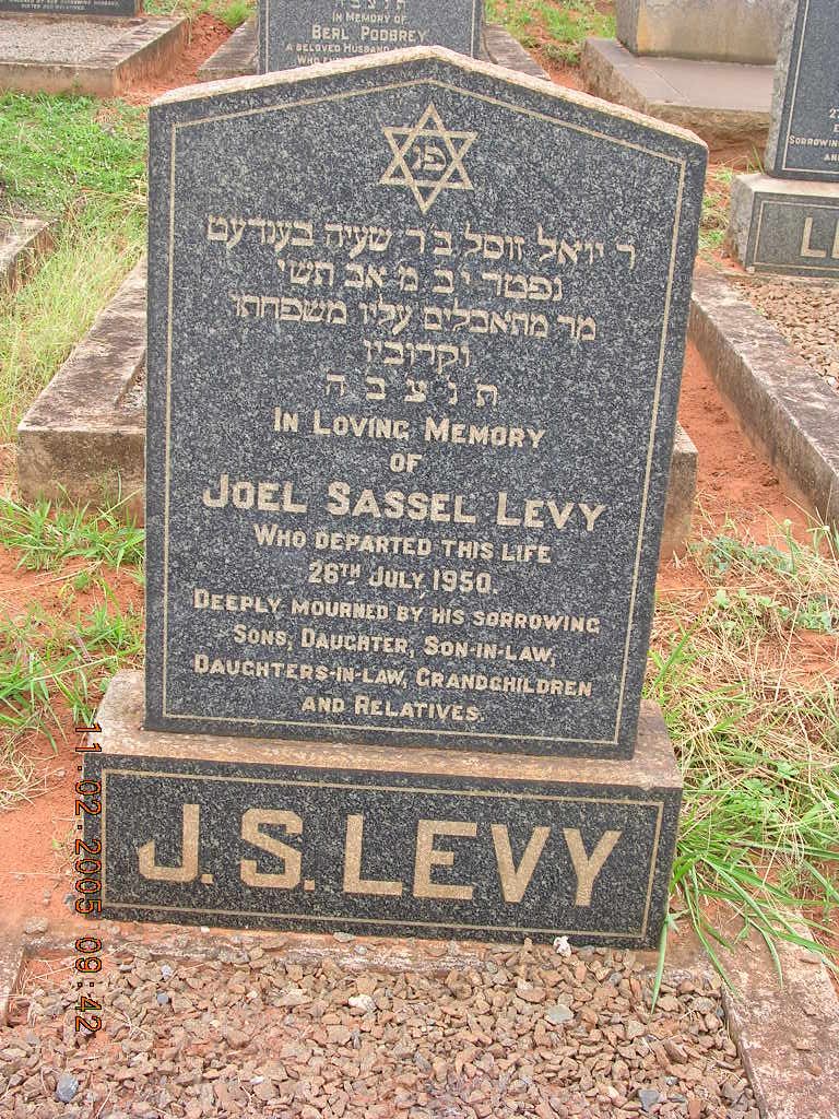 LEVY Joel Sassel -1950