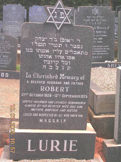 LURIE Robert 1926-1975