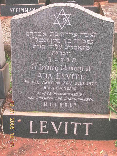 LEVITT Ada -1976