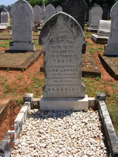 LASKER Jane