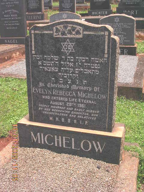 MICHELOW Evelyn Rebecca -1961