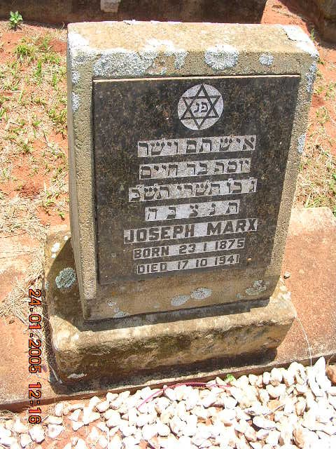 MARX Joseph 1875-1941