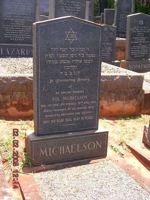 MICHAELSON Sol -1955