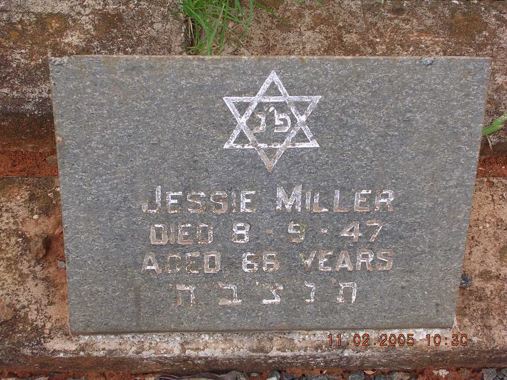 MILLER Jessie -1947